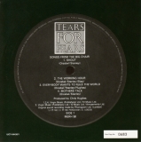 Tears For Fears - Songs From The Big Chair +20, original label front